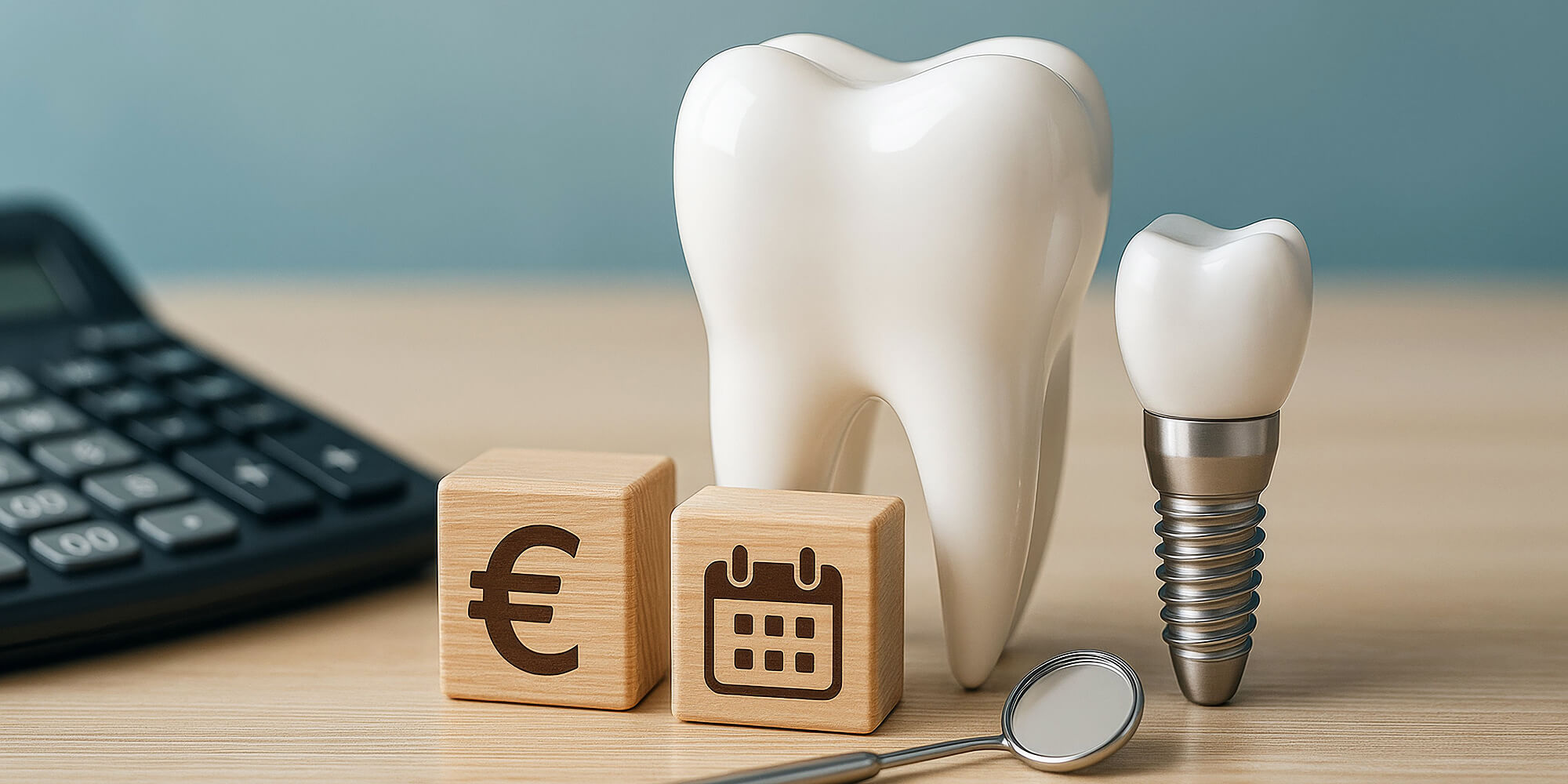 Symbolgrafik einer Hand mit Eurozeichen – Darstellung der Möglichkeit von Ratenzahlung beim Zahnarzt.